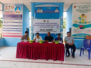 MUSDES REMBUK STUNTING DAN MUSDes Pengesahan RKPDes Tahun 2027